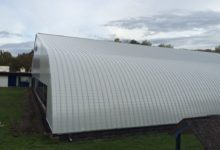 Dachsanierung Rundhalle Tennishalle Reutlingen