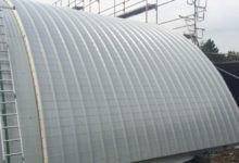Dachsanierung Rundhalle Tennishalle Reutlingen